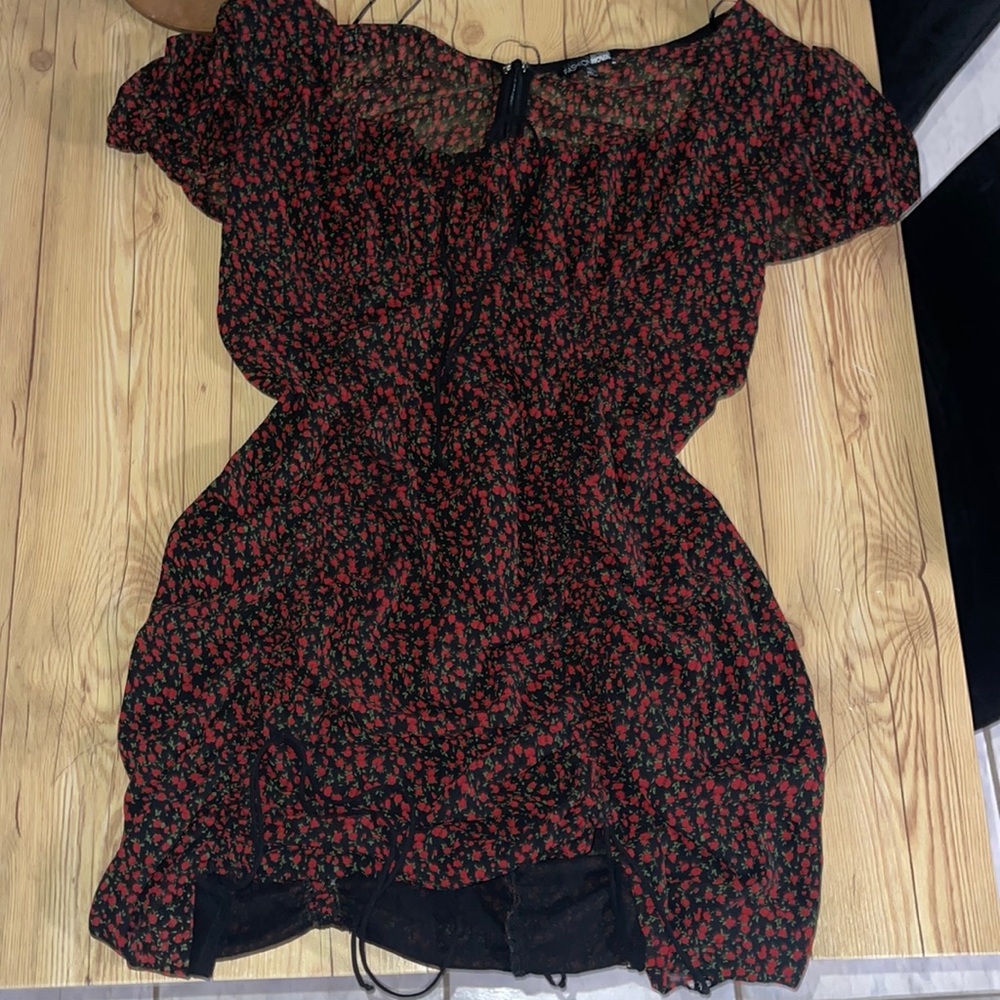 Fashion Nova Rouched mini dress